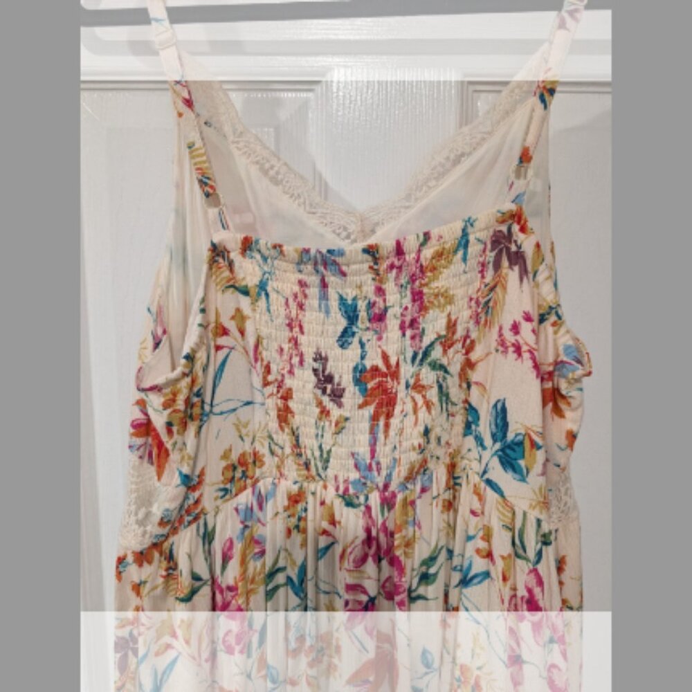 Torrid Carrie Floral Lace Inset Maxi Dress in Size 2 (18/20) - Picture 11 of 15
